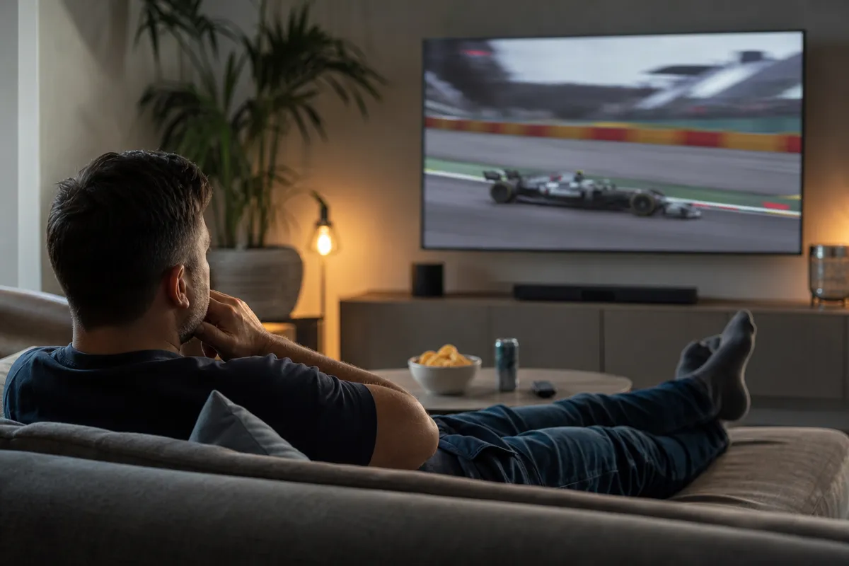 Hvor vises Formel 1?